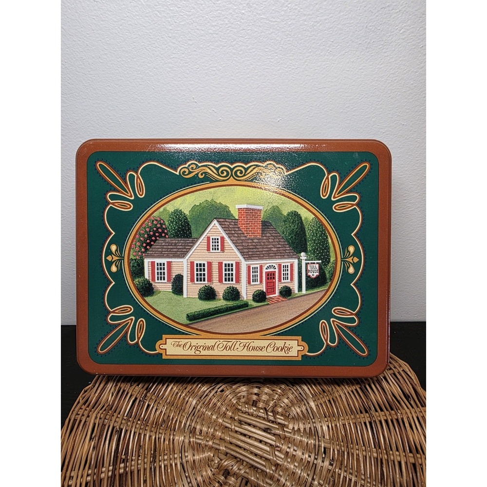 The Original Toll House Cookie Metal Tin Container